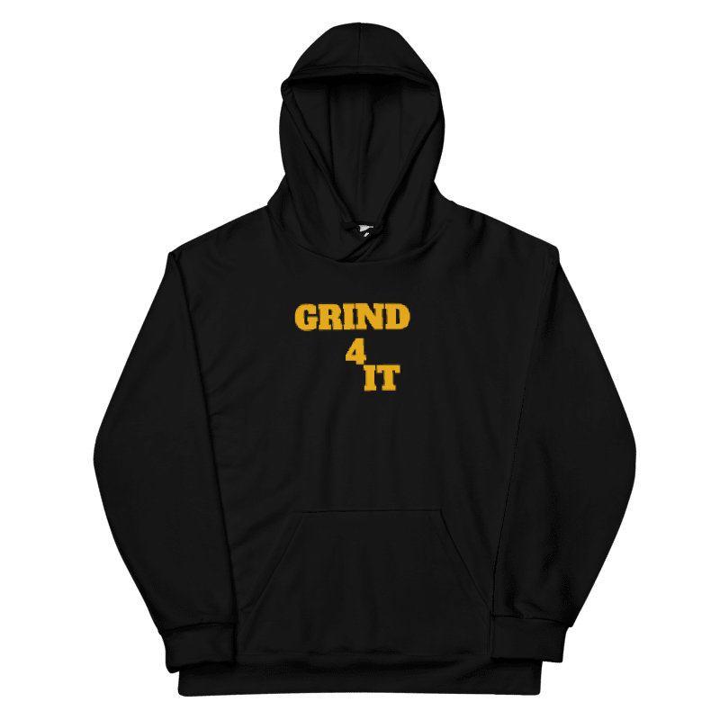 Multi color Grind 4 Hoodie (Gold Letters)