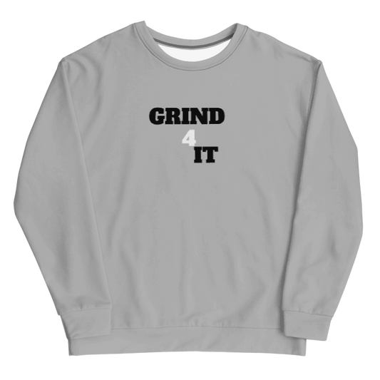 Multi color Grind 4 It Sweatshirt 4 Men ( Black & White Letters)